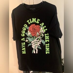 Persaya Have a Good Time All of the Time Size XL Graphic T Shirt Unisex